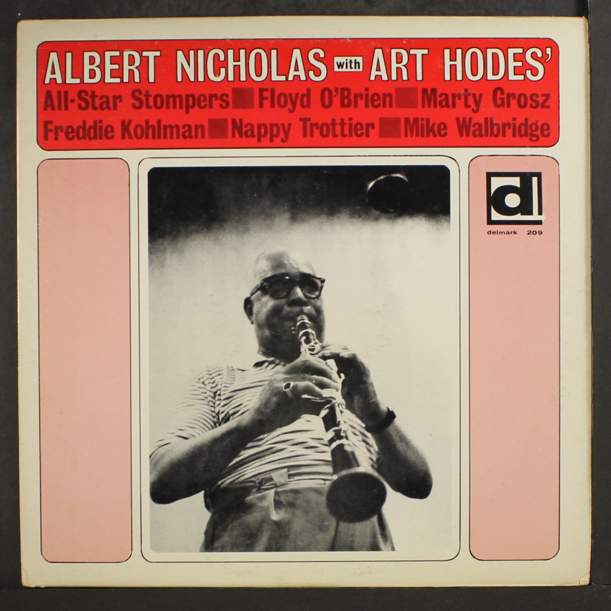 with art hodes' all star stompers by ALBERT NICHOLAS