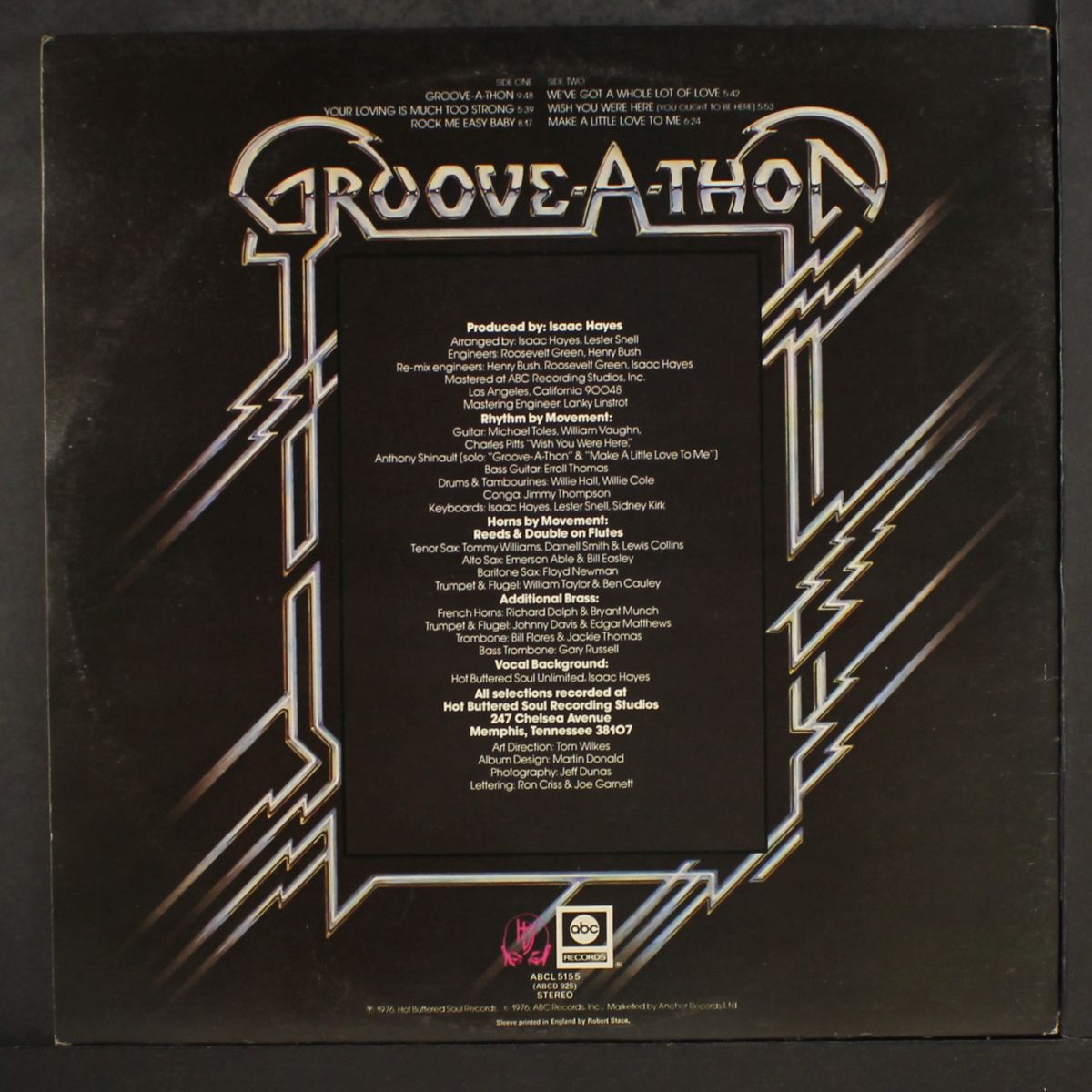 groove-a-thon by ISAAC HAYES