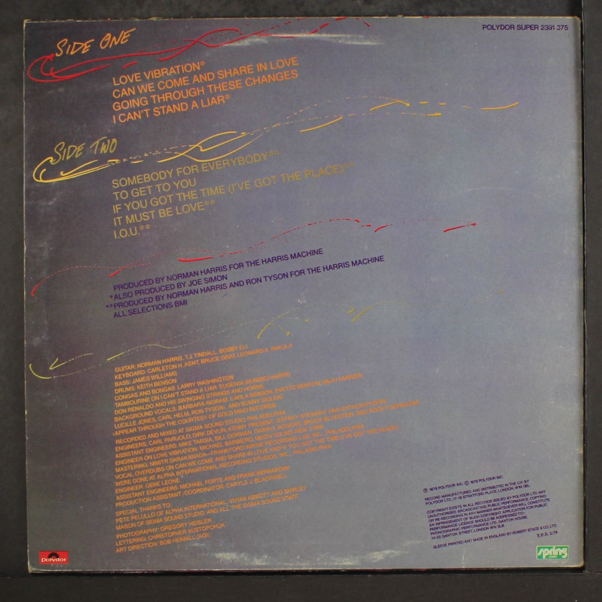 love vibrations by JOE SIMON