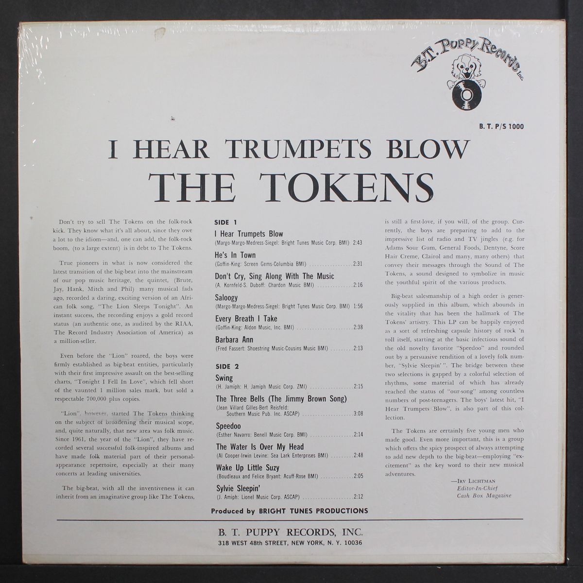 i hear trumpets blow by TOKENS