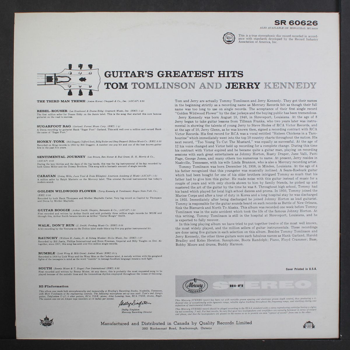 guitar's greatest hits by TOM & JERRY