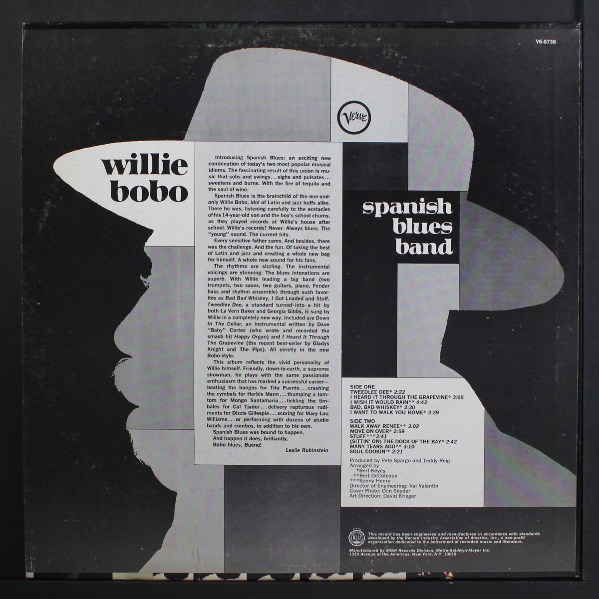 spanish blues band by WILLIE BOBO