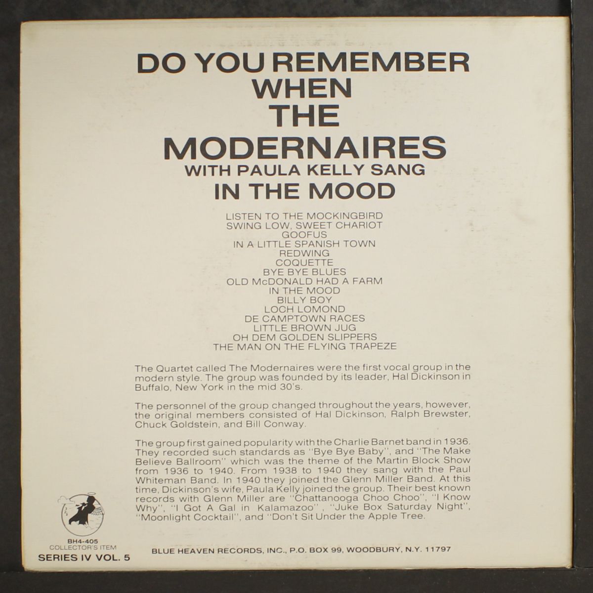 do you remember when, vol. 5 by MODERNAIRES