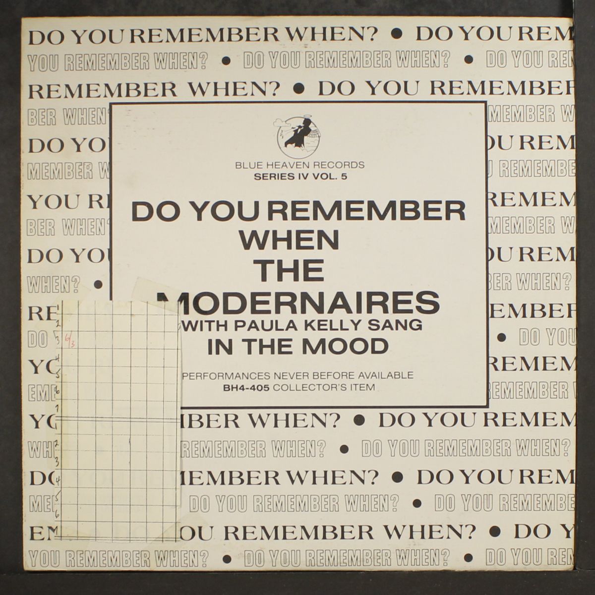 do you remember when, vol. 5 by MODERNAIRES