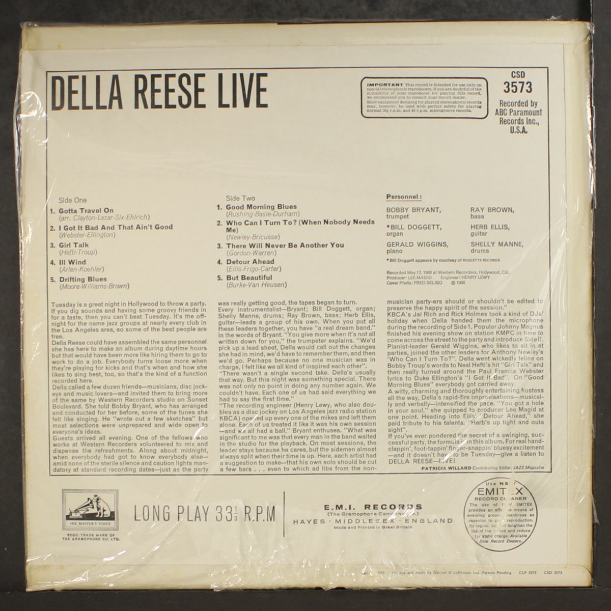 live by DELLA REESE