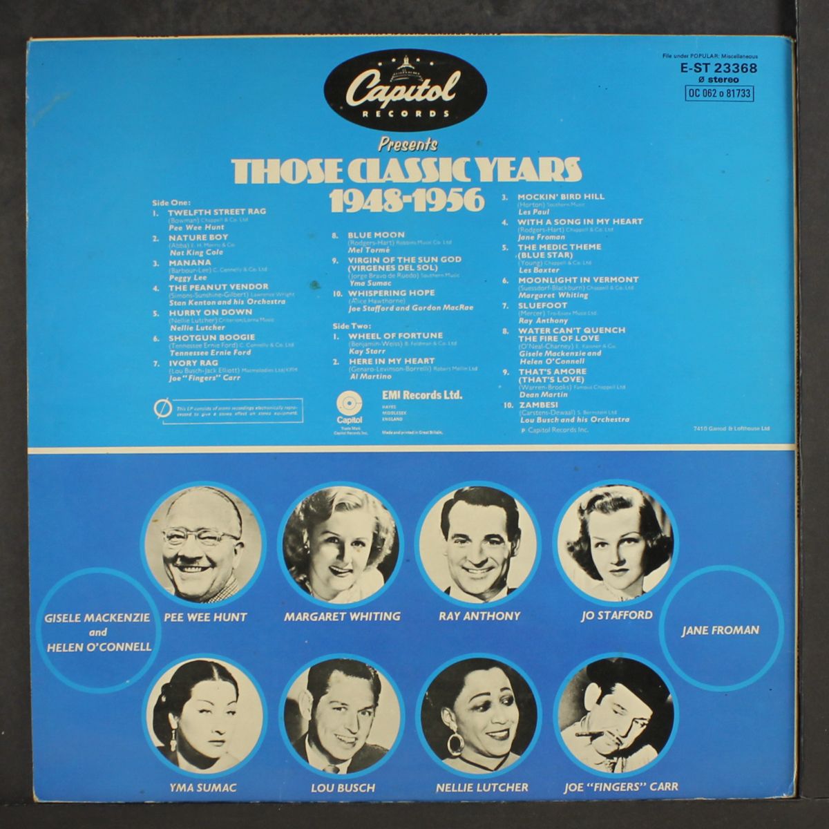 those classic years 1948-1956 by VARIOUS