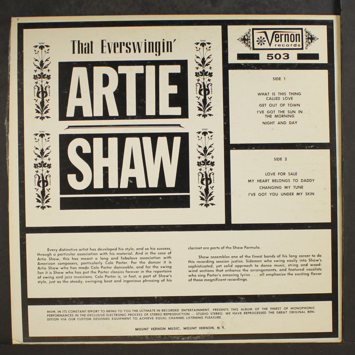 that everswingin' by ARTIE SHAW