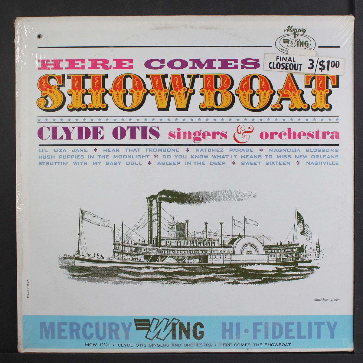here comes the showboat by CLYDE OTIS