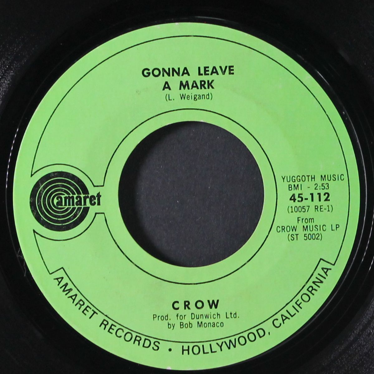 evil woman, don't play your games with me / gonna leave a mark by CROW