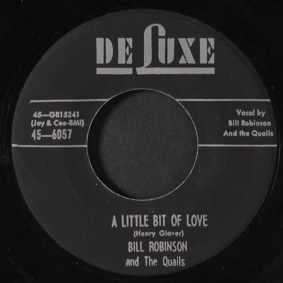 somewhere somebody cares / a little bit of love by BILL ROBINSON & QUAILS