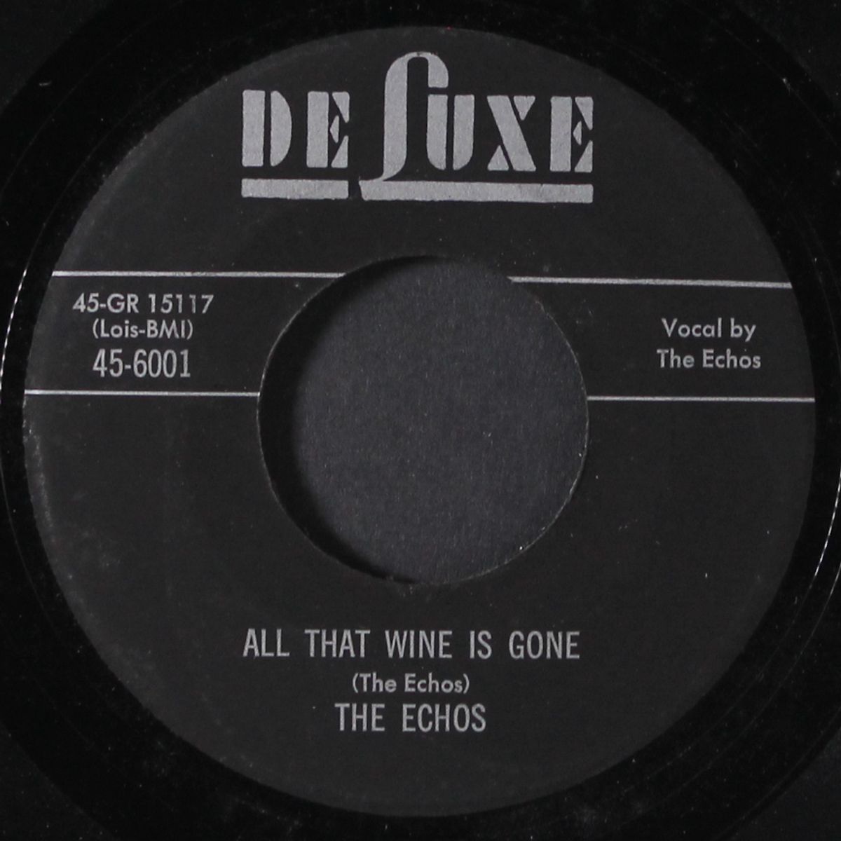 please come back / all that wine is gone by ECHOS