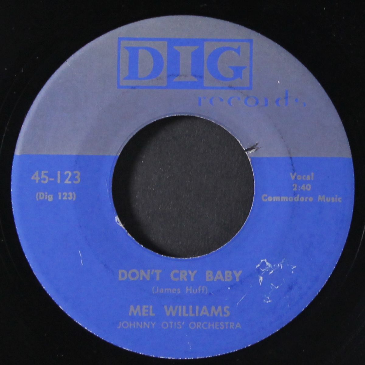 don't cry baby / my love by MEL WILLIAMS & GROUP