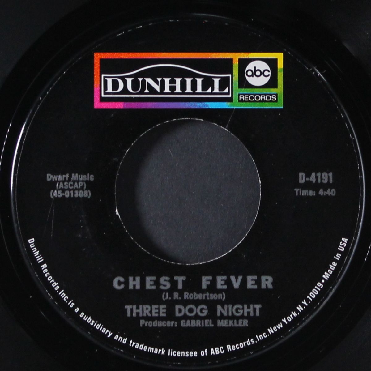 one / chest fever by THREE DOG NIGHT