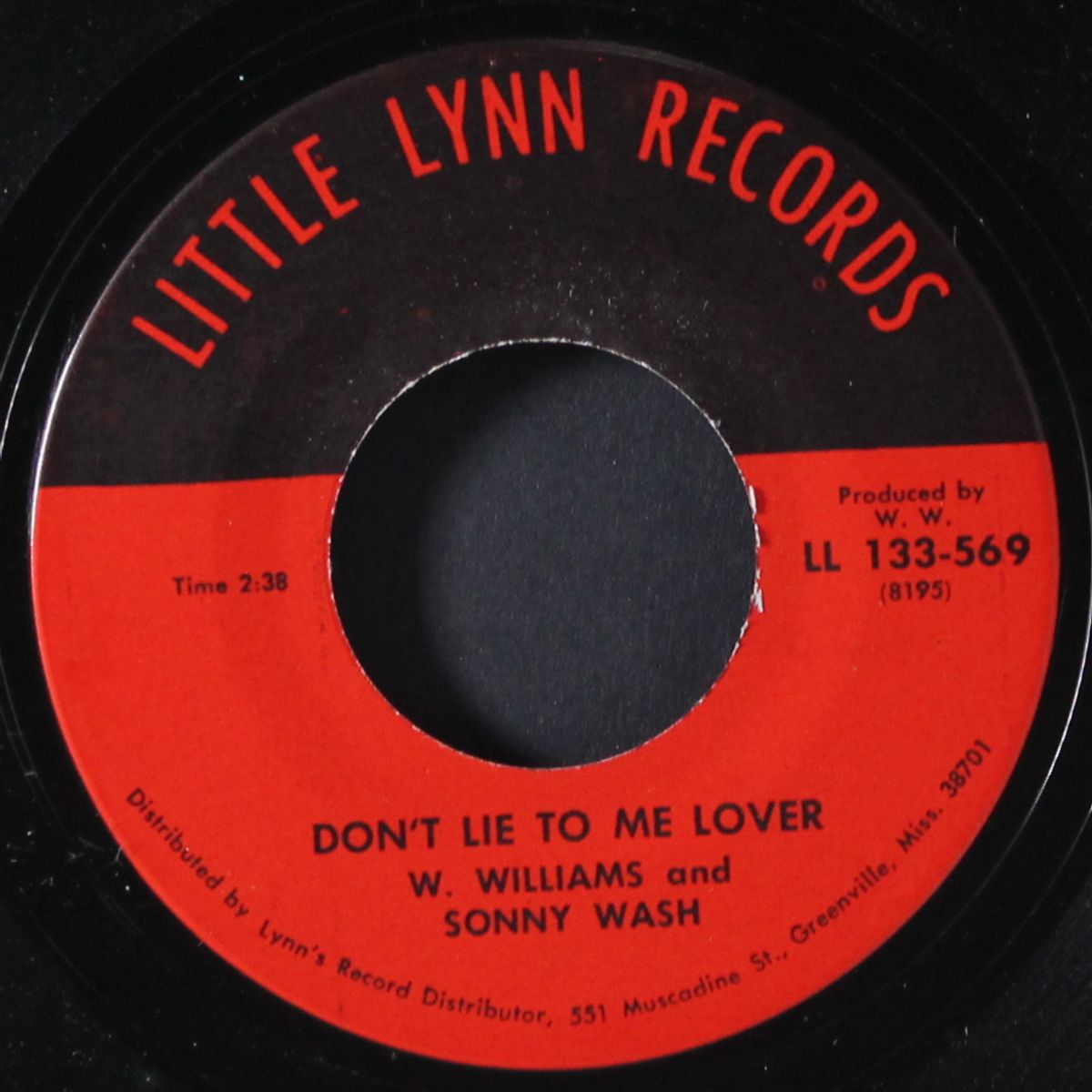 mississippi round house / don't lie to me lover by W. WILLIAMS