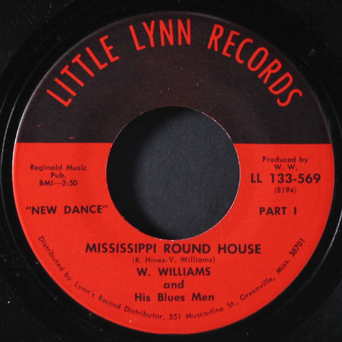 mississippi round house / don't lie to me lover by W. WILLIAMS