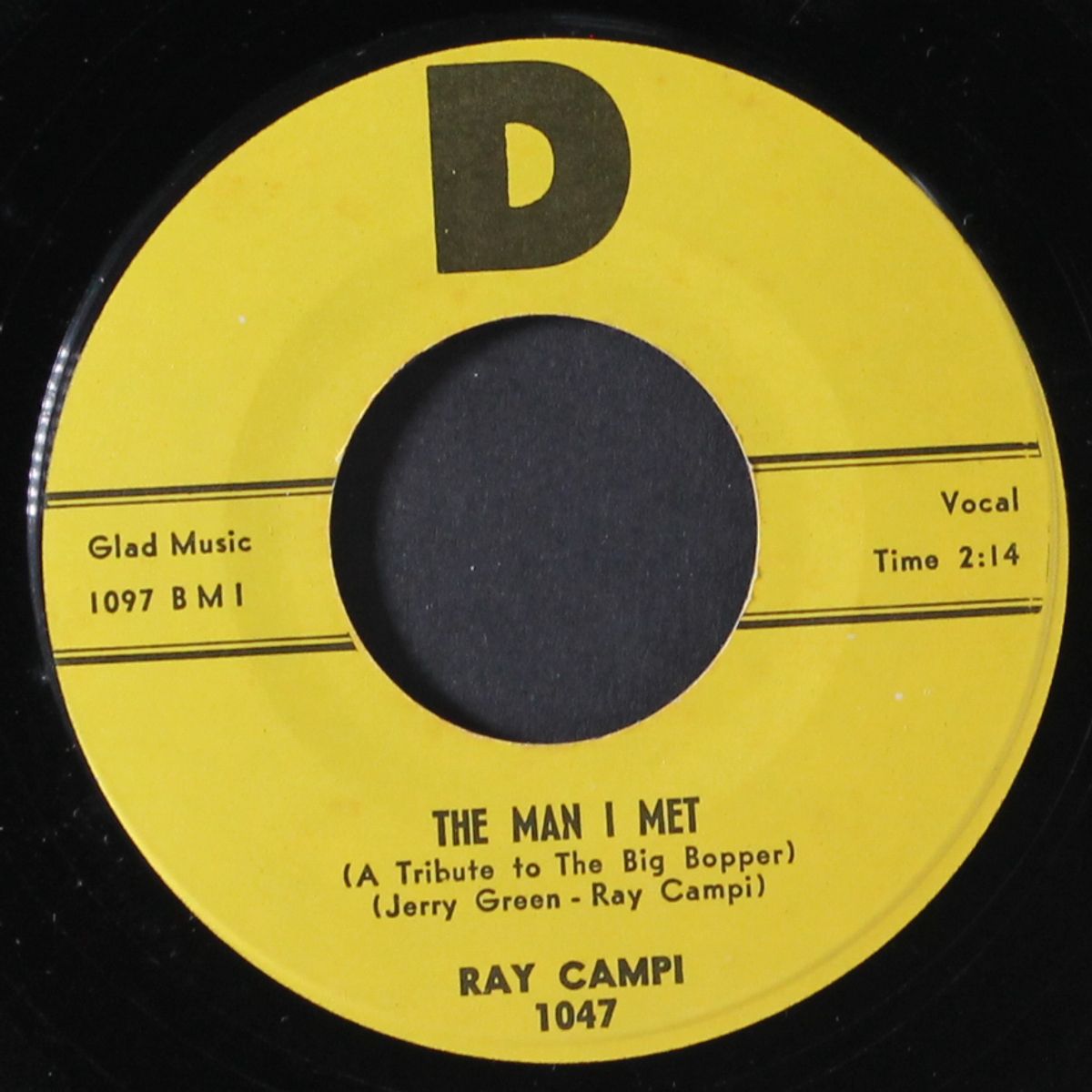ballad of donna and peggy sue / the man i met by RAY CAMPI