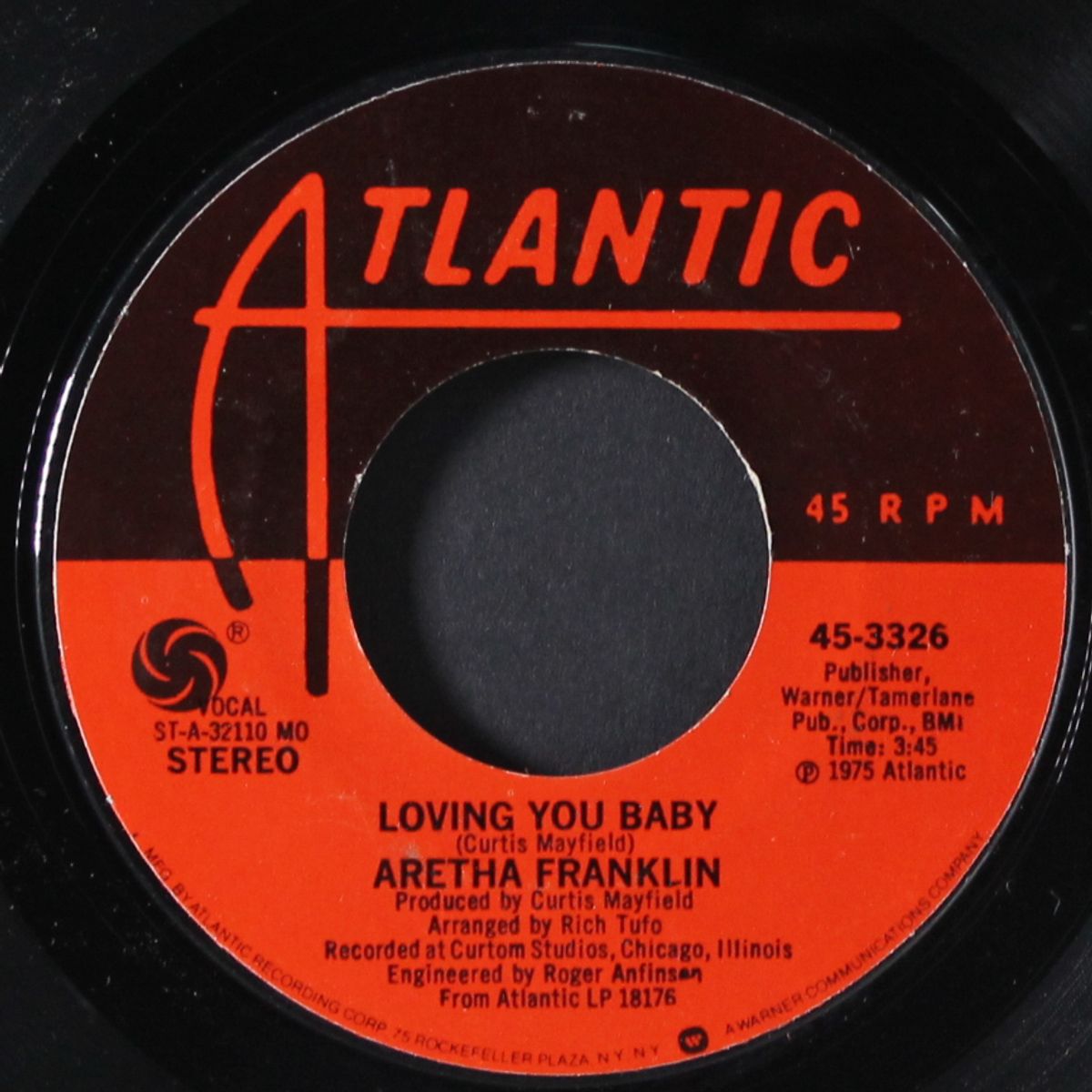loving you baby / something he can feel by ARETHA FRANKLIN