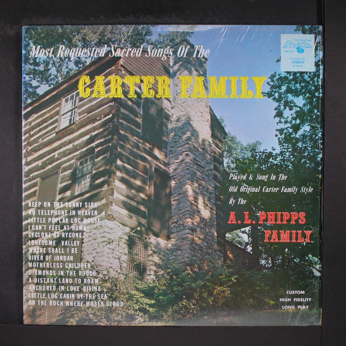 most requested sacred songs of the carter family by PHIPPS FAMILY