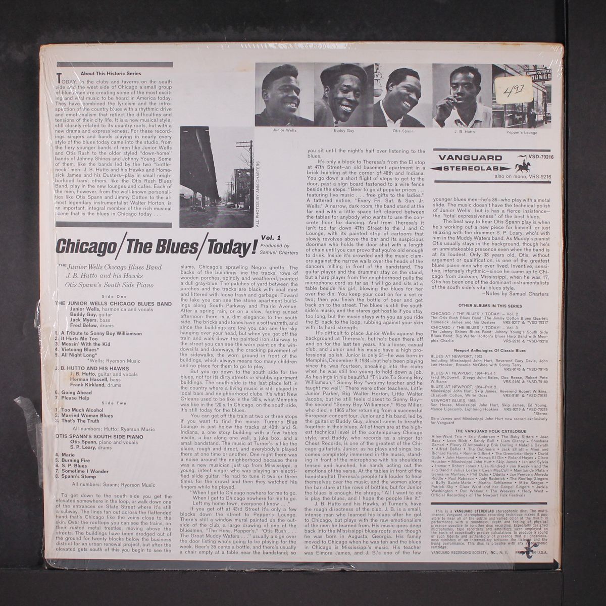 chicago/the blues/today!, vol. 1 by VARIOUS