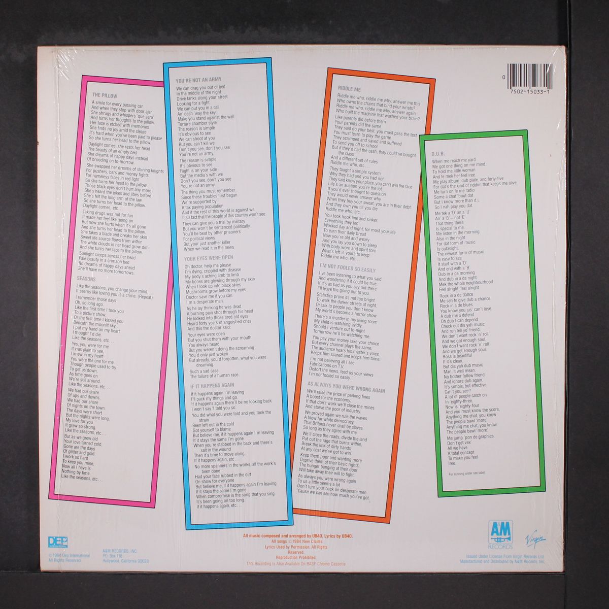 geffery morgan by UB40