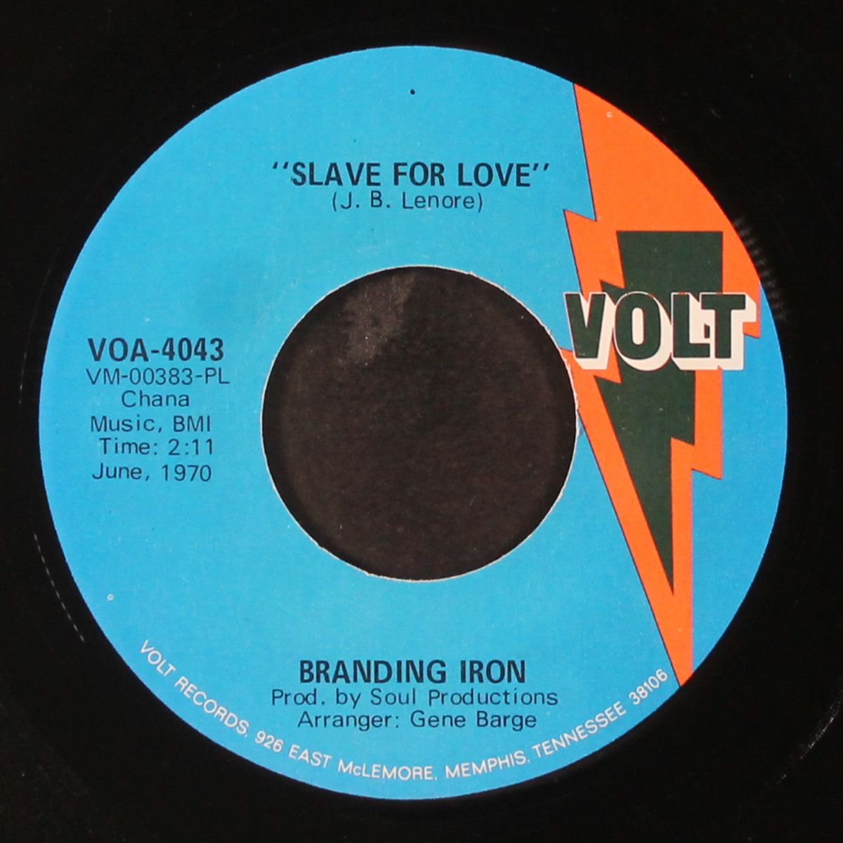 right, tight and out of sight / slave for love by BRANDING IRON