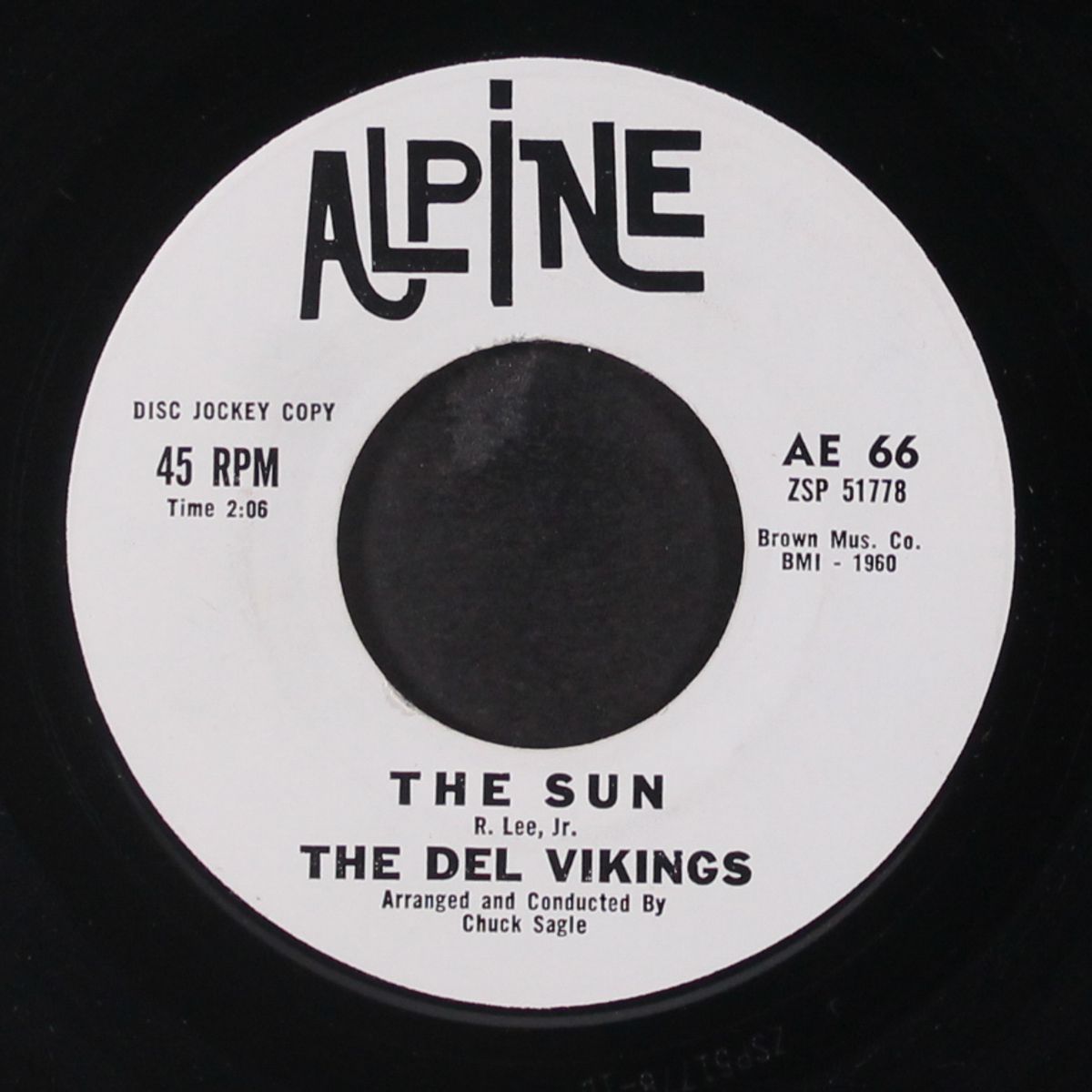 the sun / pistol packin' mama by DEL VIKINGS