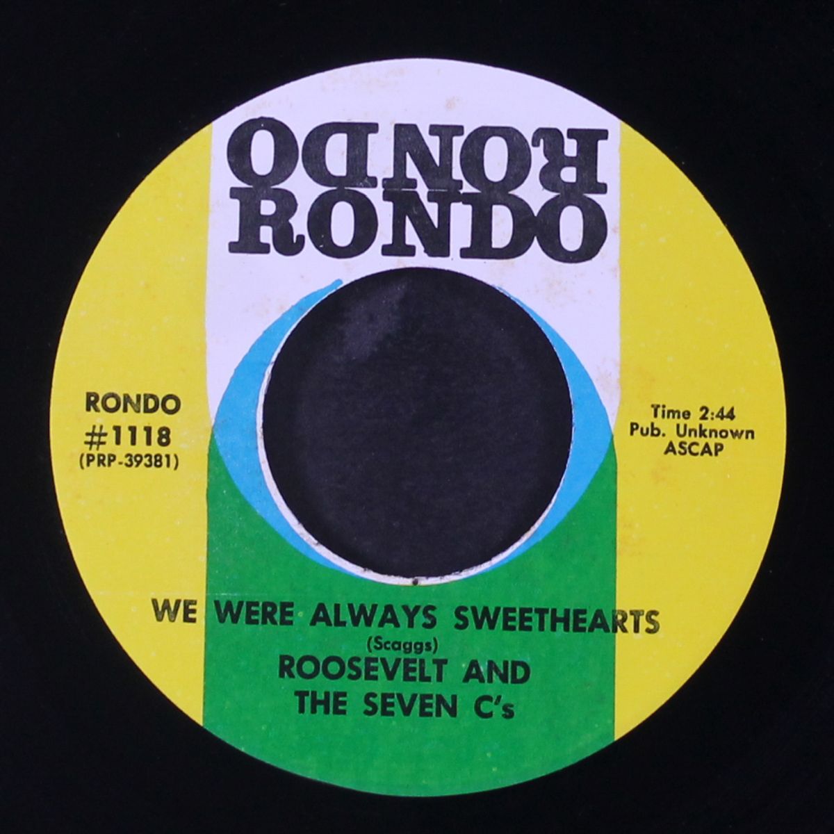 we were always sweethearts / black cat by ROOSEVELT & SEVEN C'S