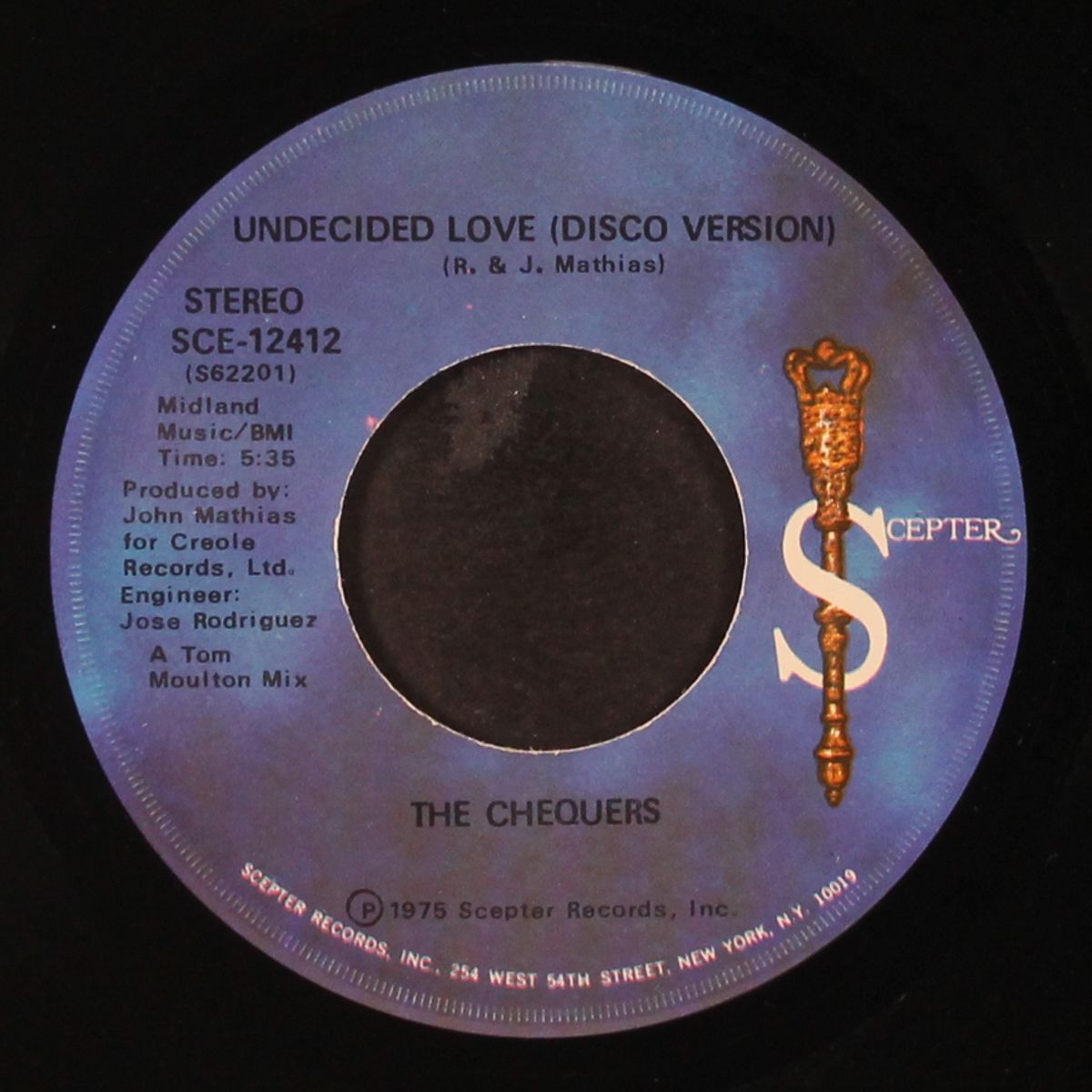 undecided love / disco version by CHEQUERS