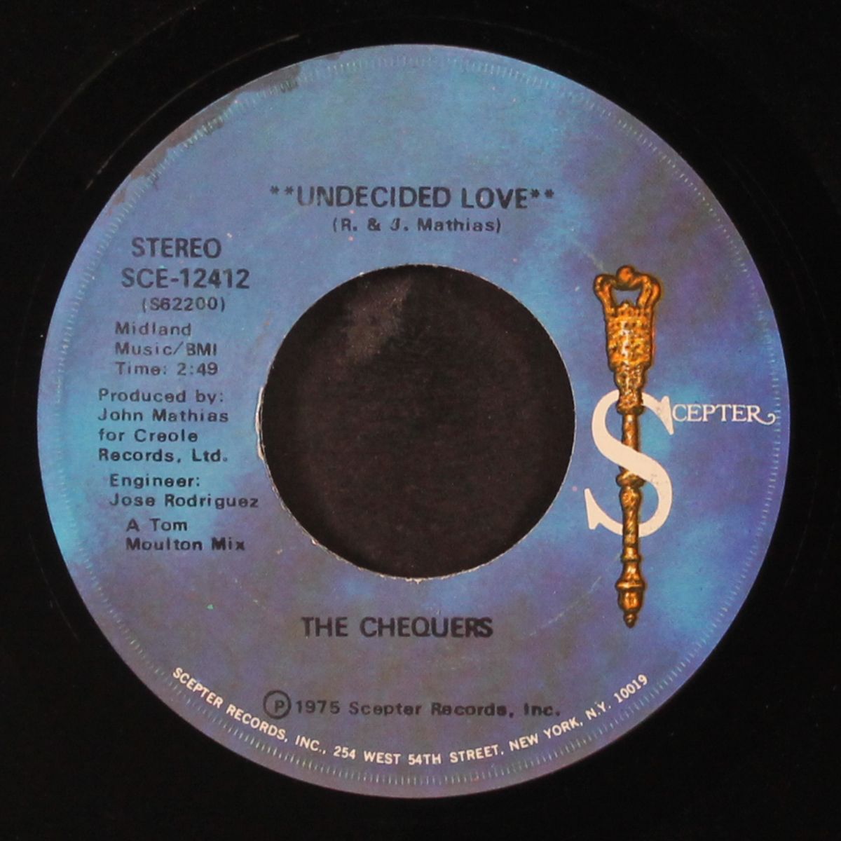 undecided love / disco version by CHEQUERS