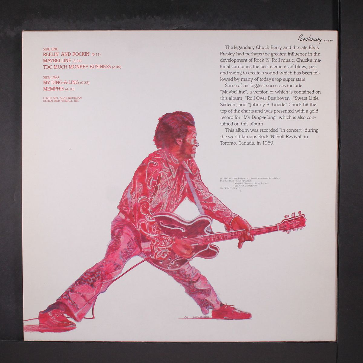 toronto rock 'n roll revival 1969 vol. ii by CHUCK BERRY