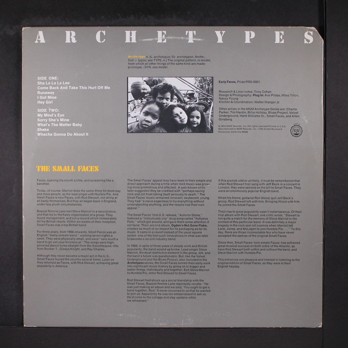 archetypes by SMALL FACES