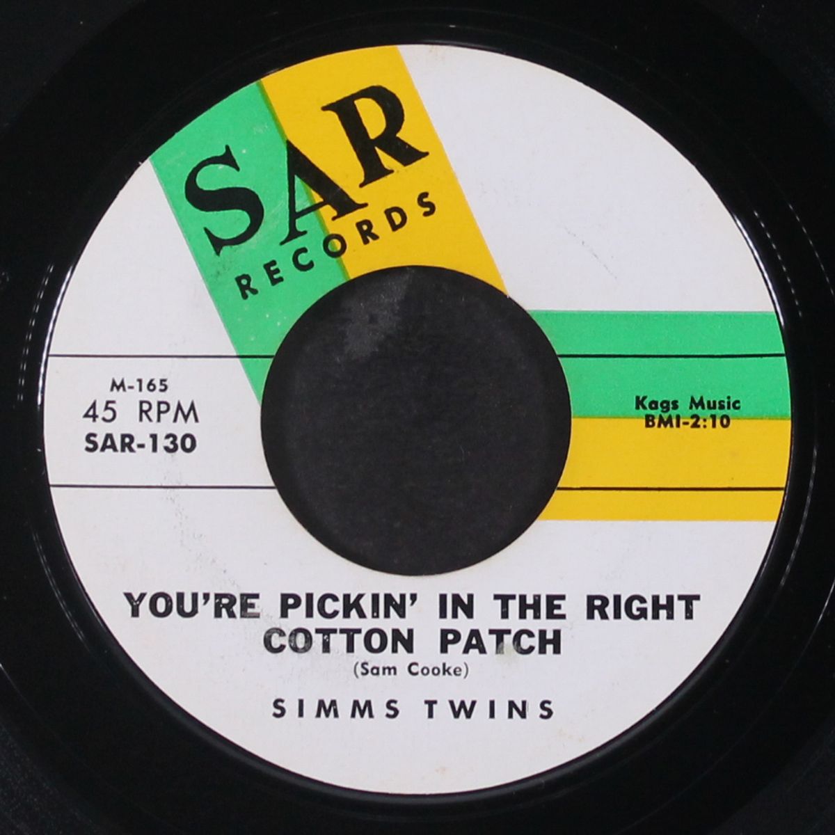 double portion of love / you're pickin' in the right cotton patch by SIMMS TWINS