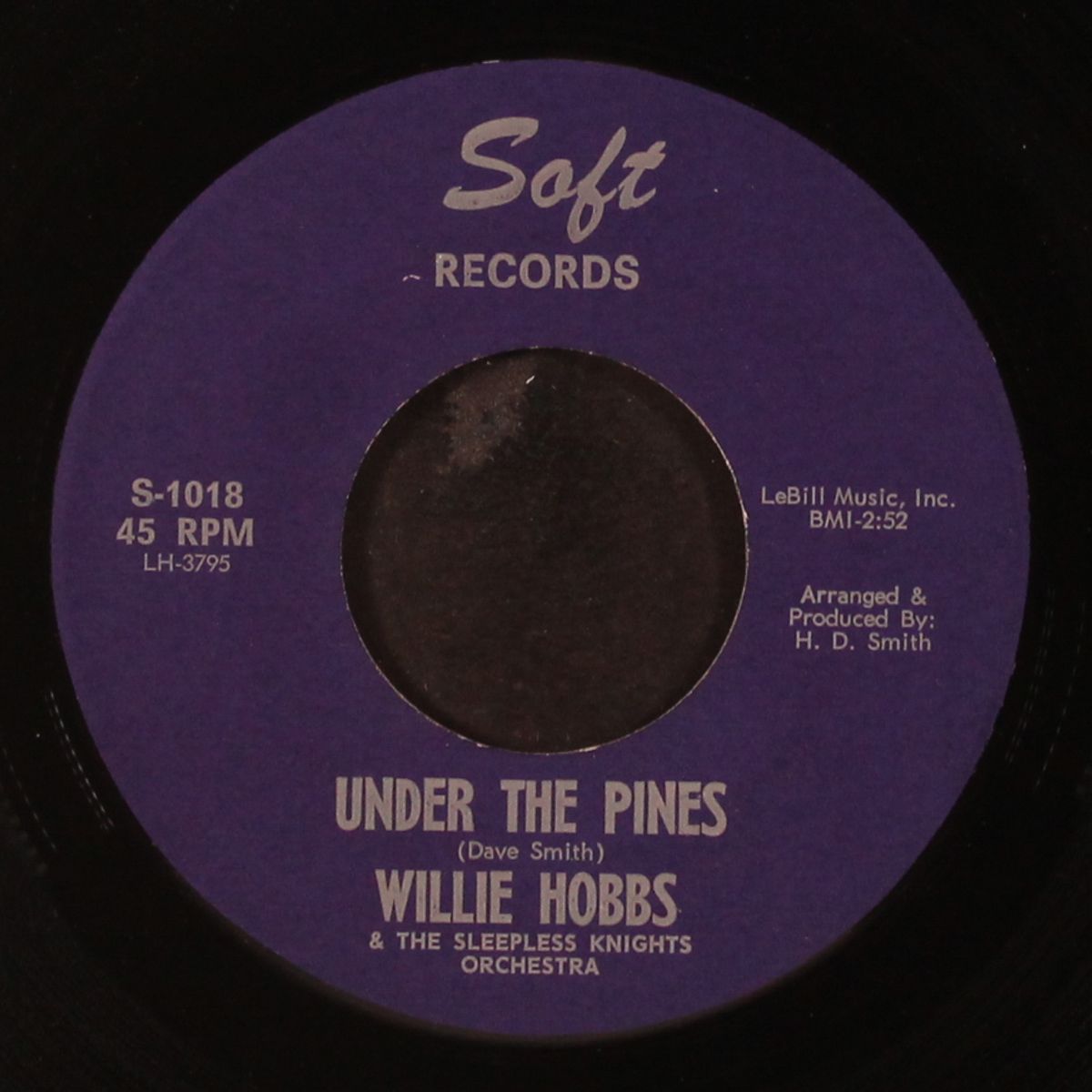 cry, cry, cry / under the pines by WILLIE HOBBS
