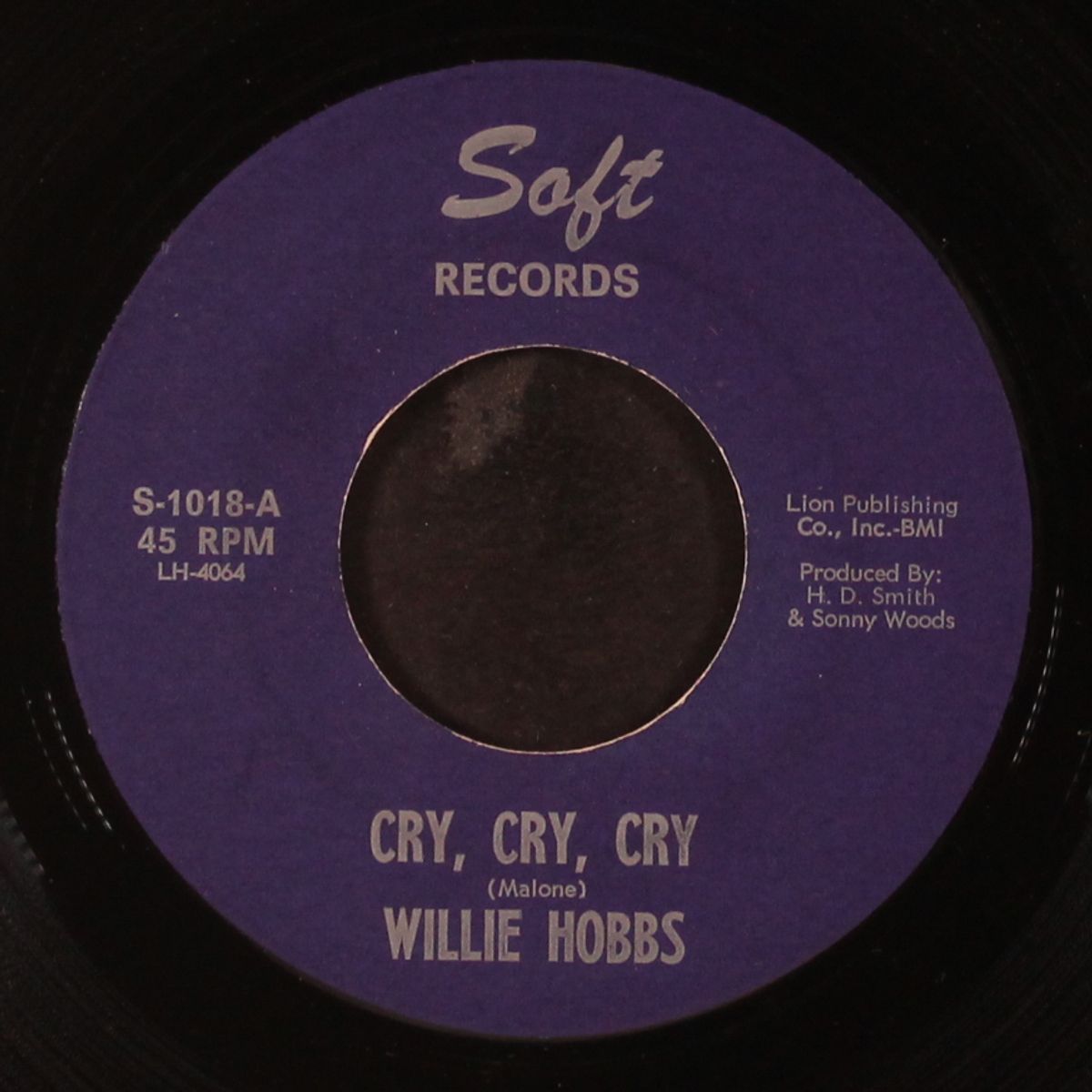 cry, cry, cry / under the pines by WILLIE HOBBS