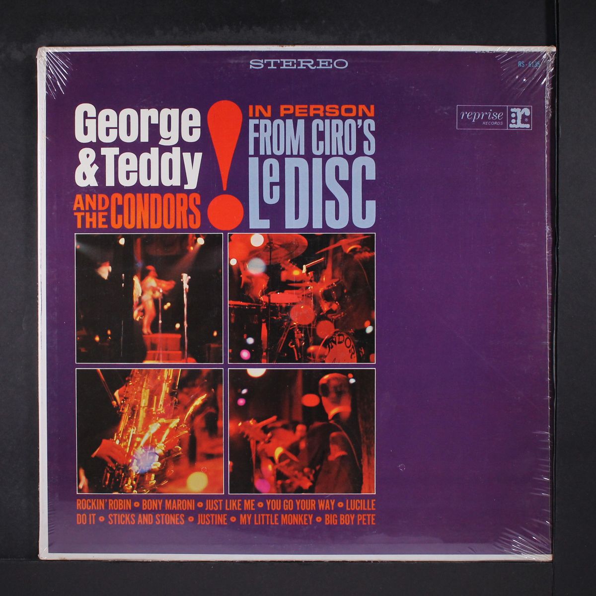 in person from ciro's le disc by GEORGE & TEDDY & CONDORS