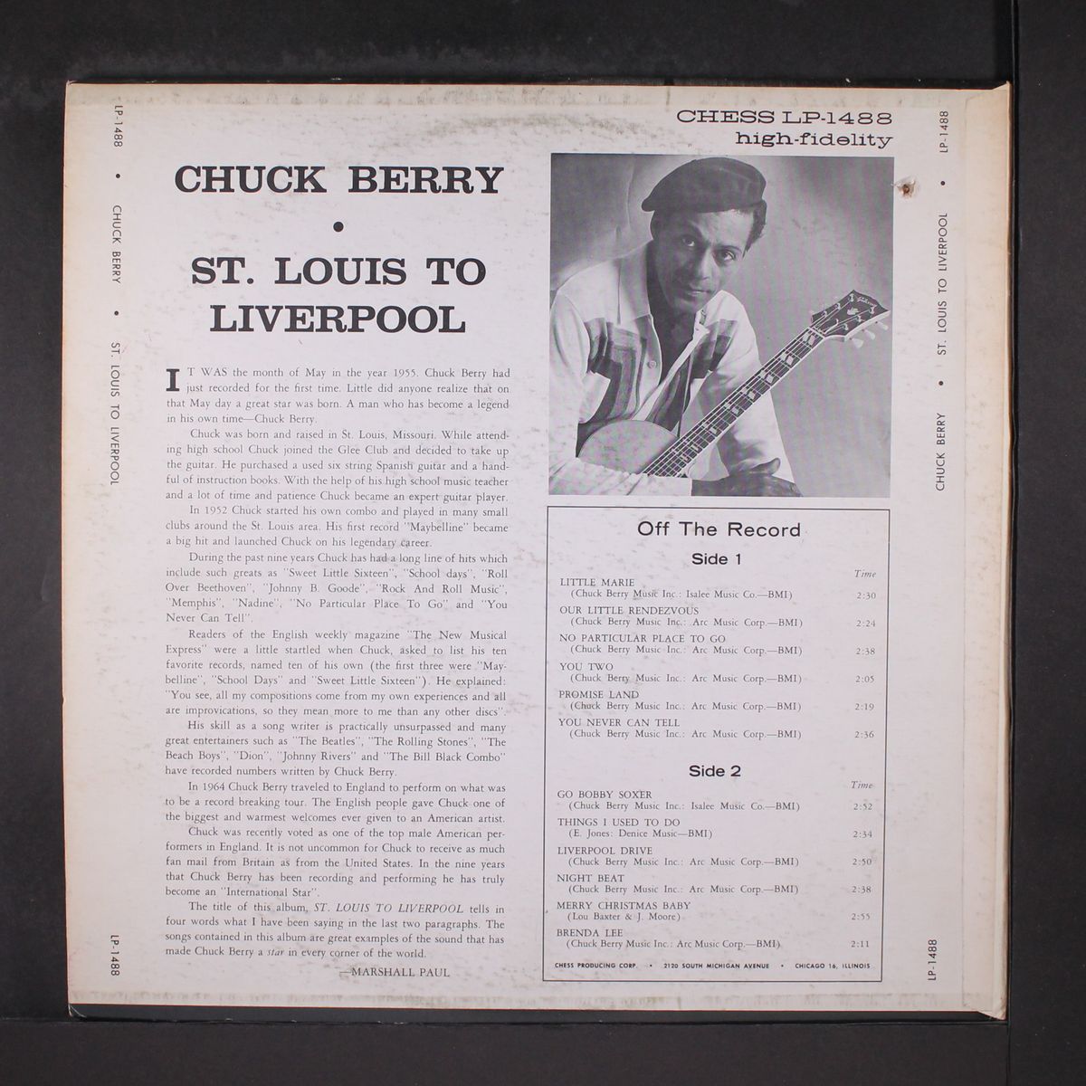 st. louis to liverpool by CHUCK BERRY