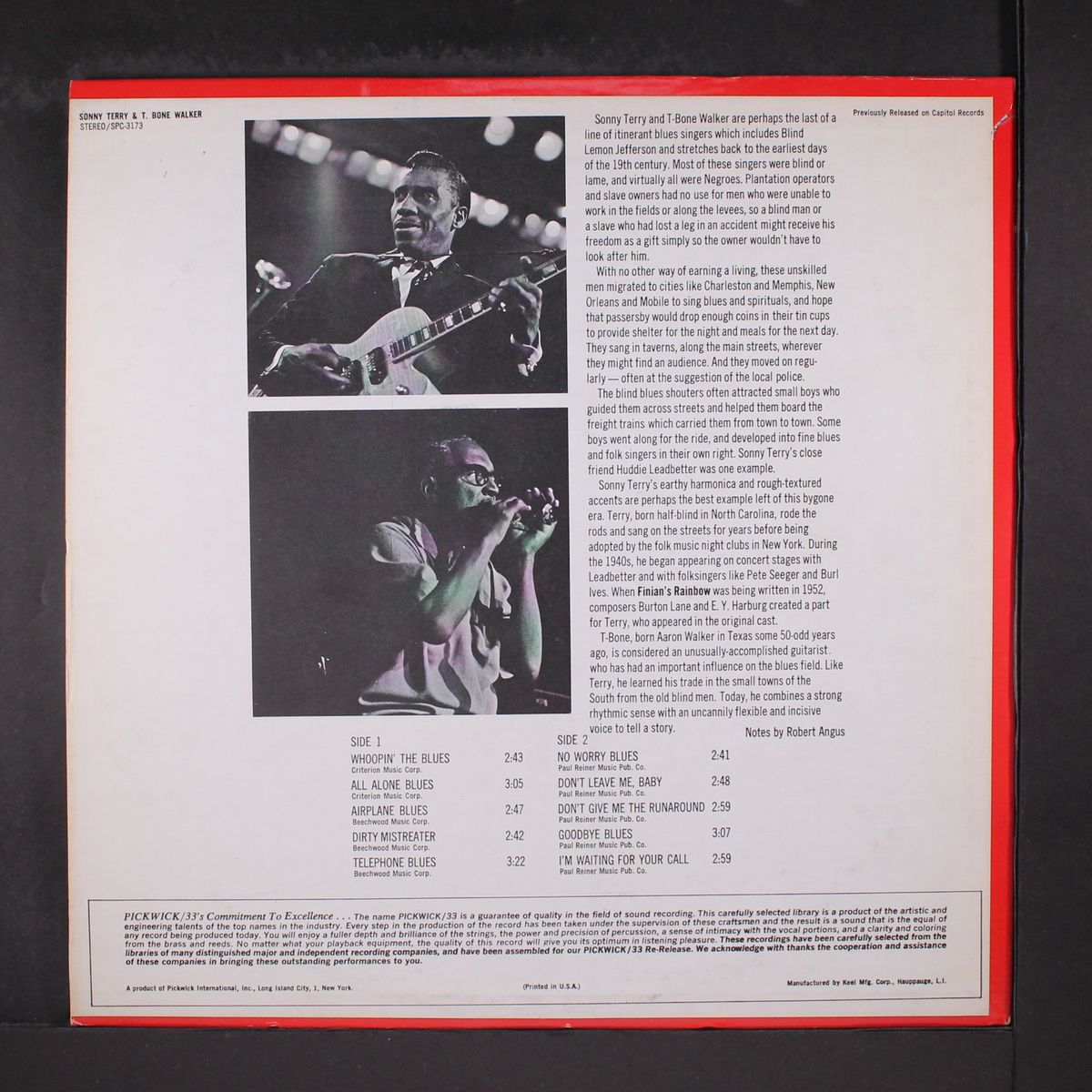 blues shout! by SONNY TERRY & T-BONE WALKER