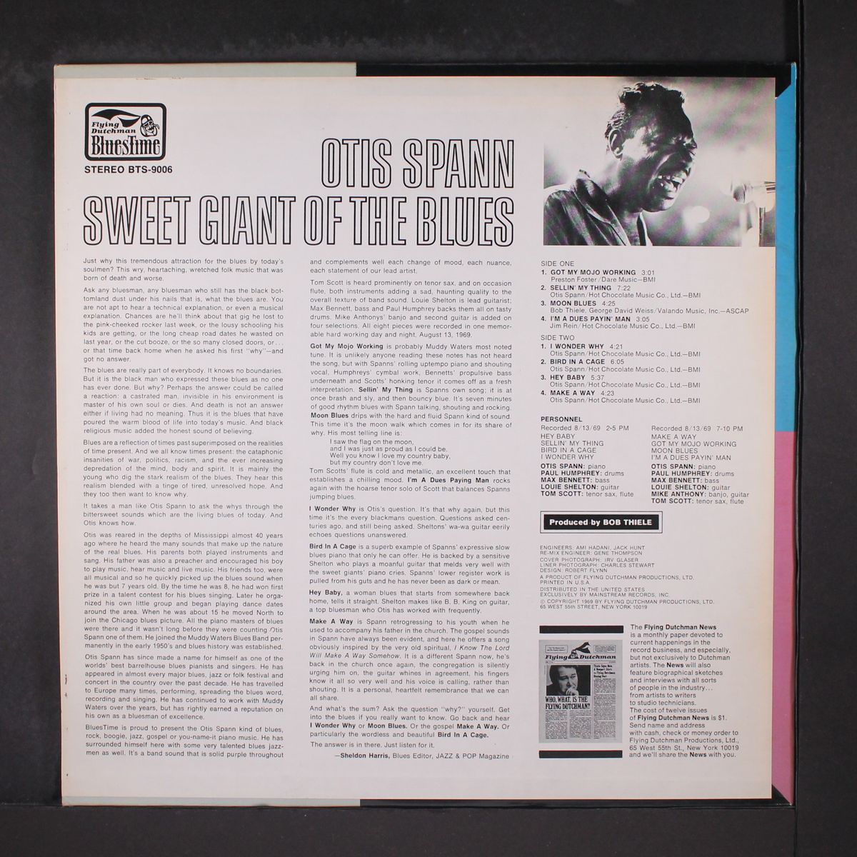 sweet giant of the blues by OTIS SPANN
