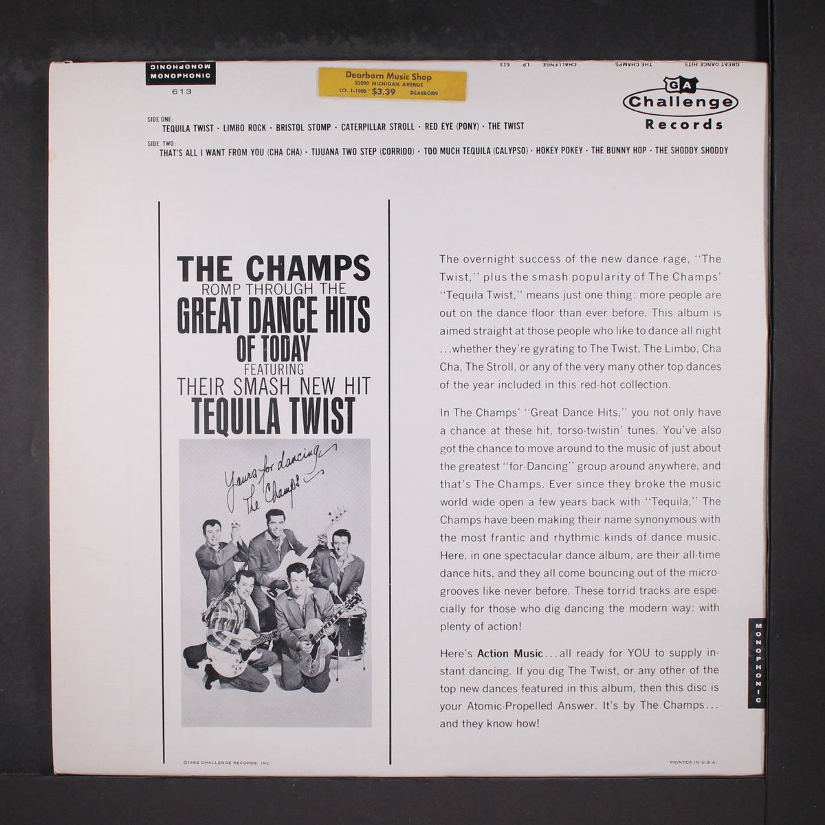 great dance hits by CHAMPS