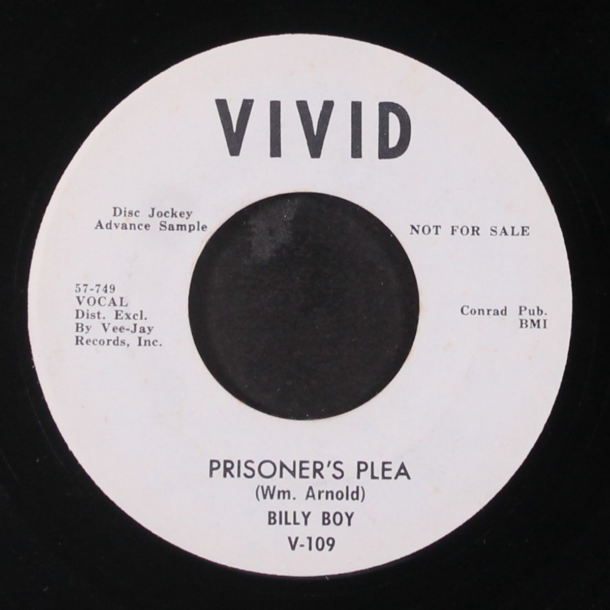 i wish you would / prisoner's plea by BILLY BOY