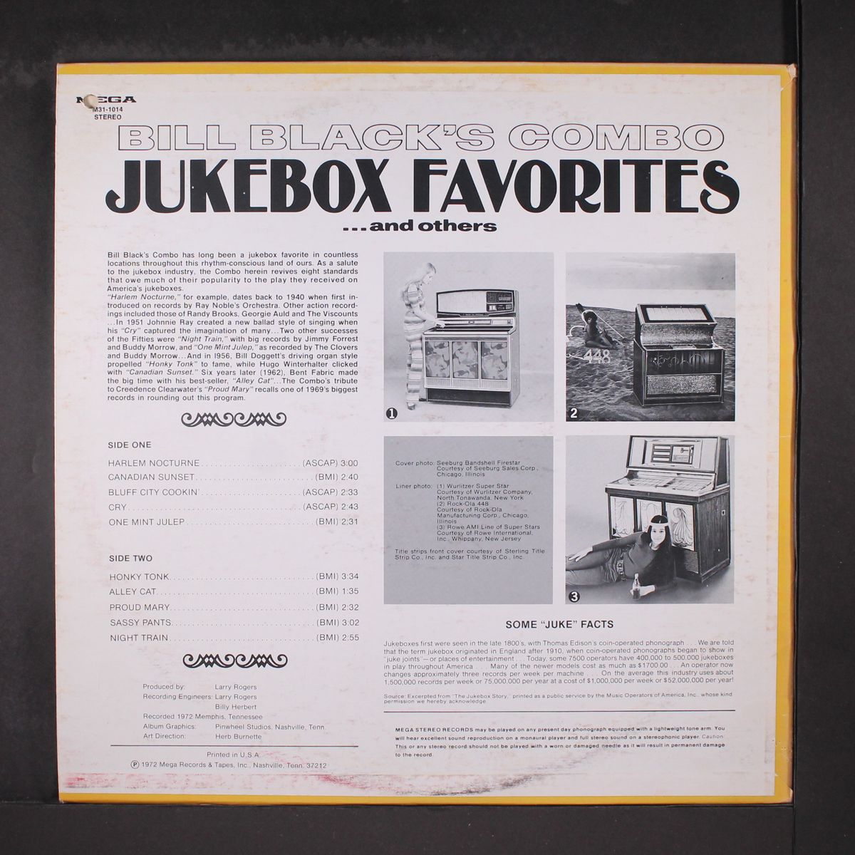 jukebox favorites by BILL BLACK'S COMBO