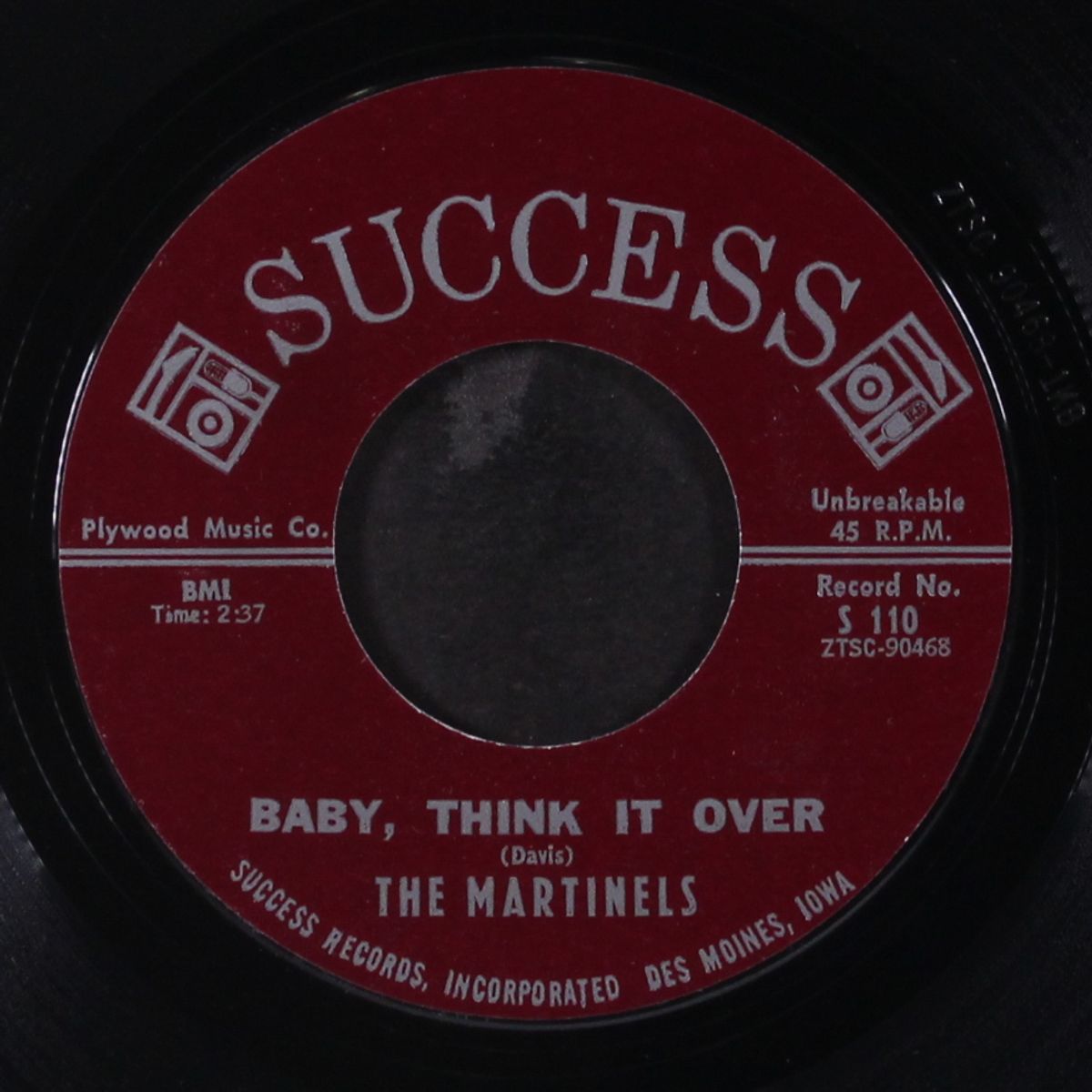 i don't care / baby, think it over by MARTINELS