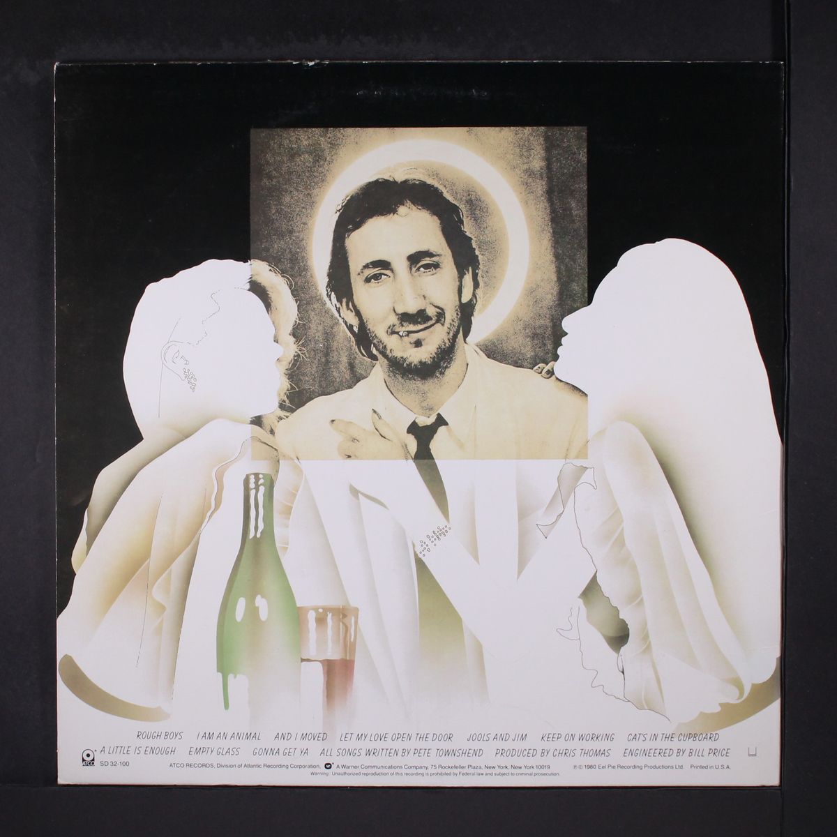 empty glass by PETE TOWNSHEND
