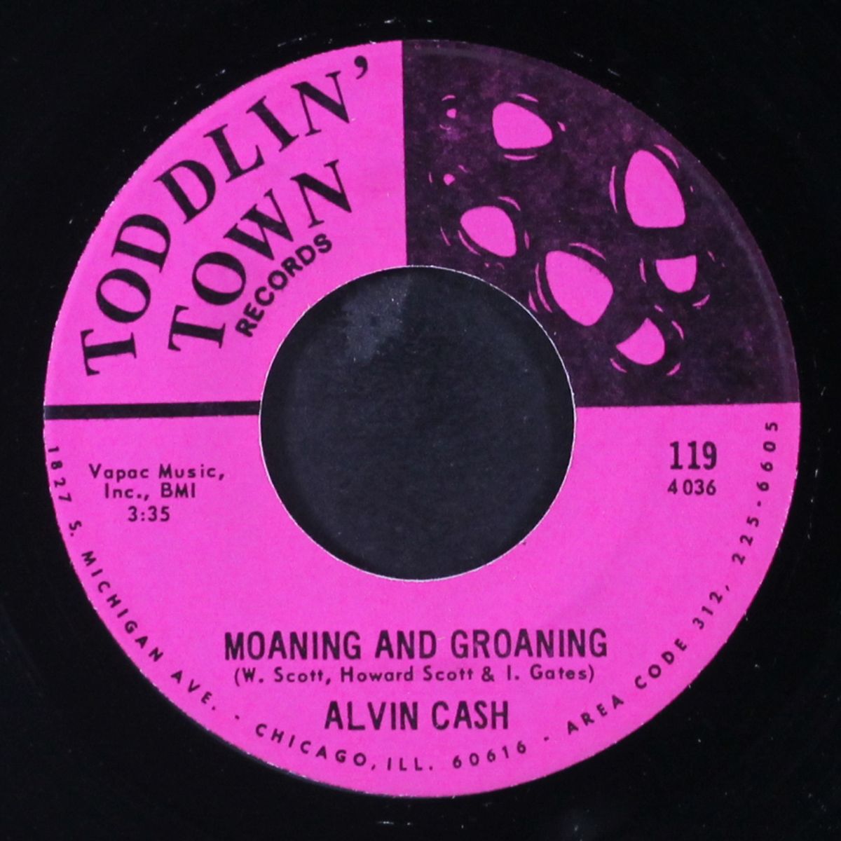 funky '69 / moaning and groaning by ALVIN CASH