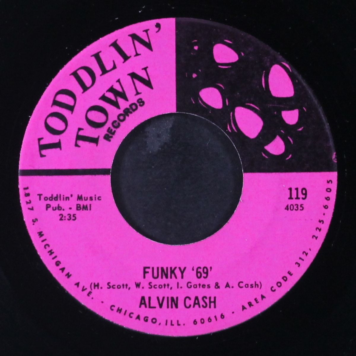 funky '69 / moaning and groaning by ALVIN CASH