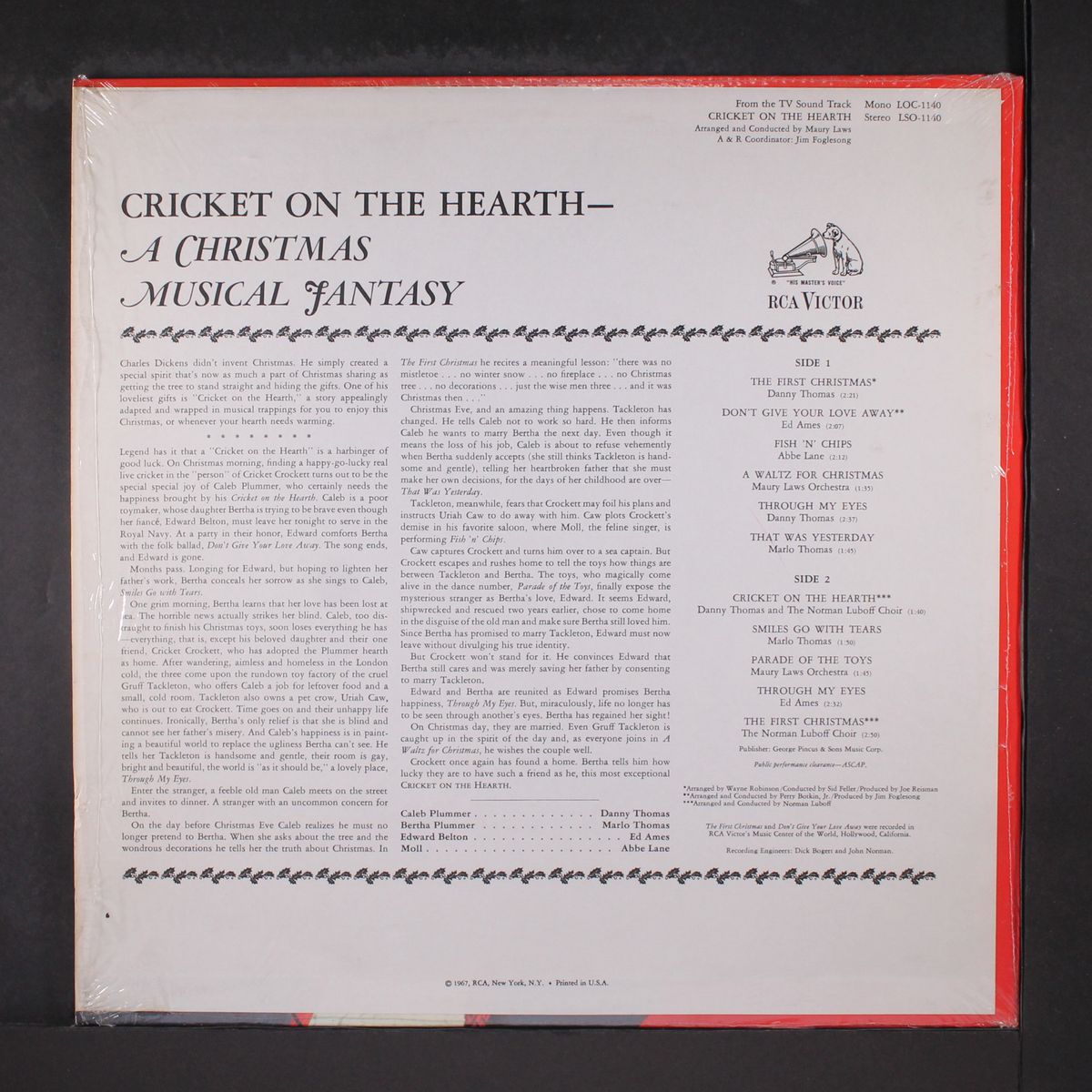 cricket on the hearth by TV CAST