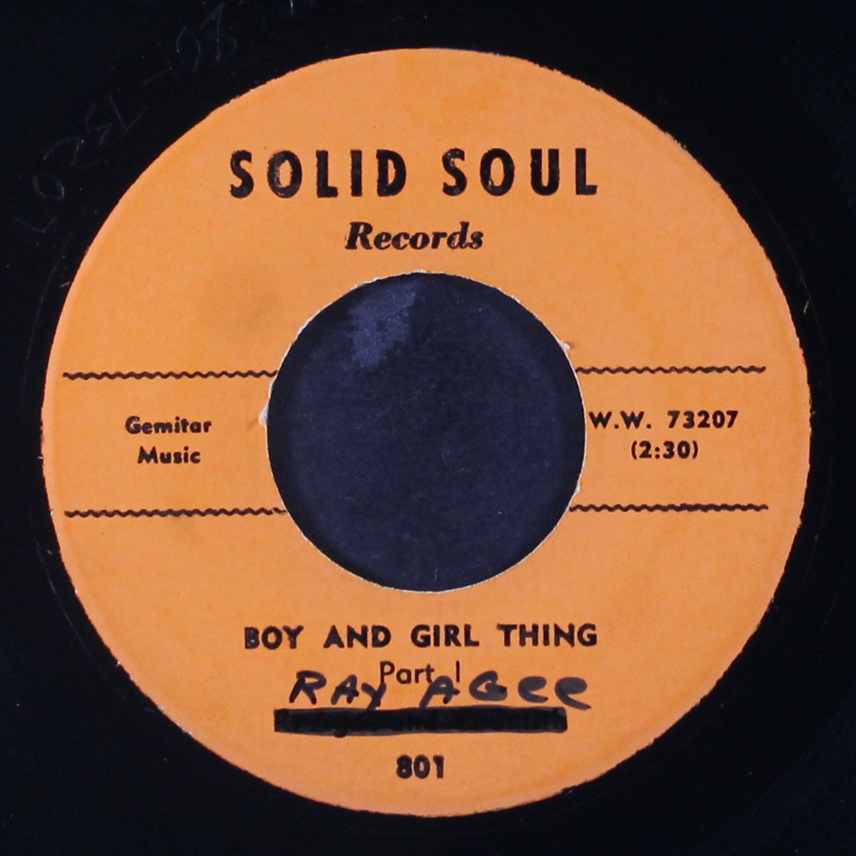 boy and girl thing / part 2 by RAY AGEE & V. SMITH