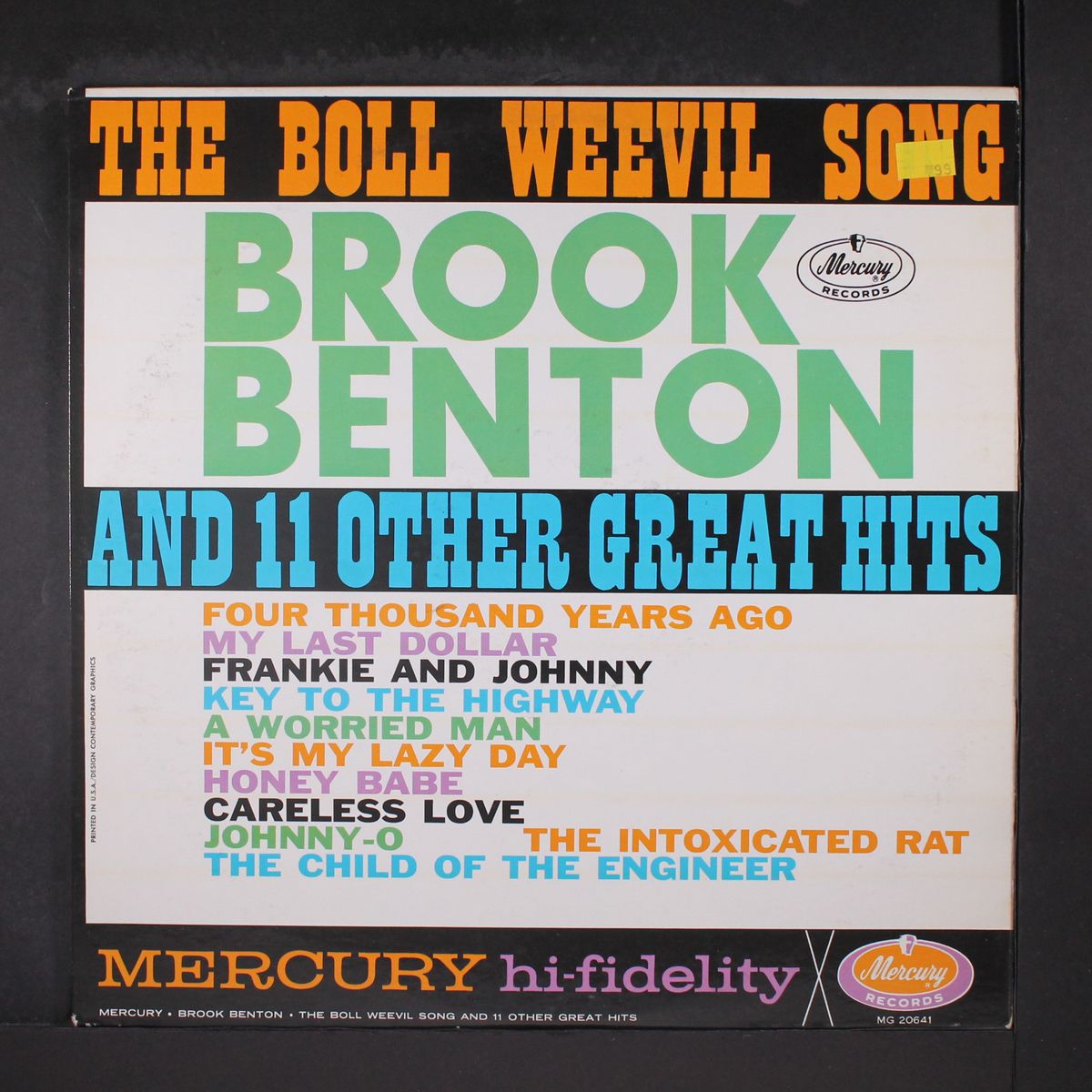 the boll weevil song + 11 other great hits by BROOK BENTON