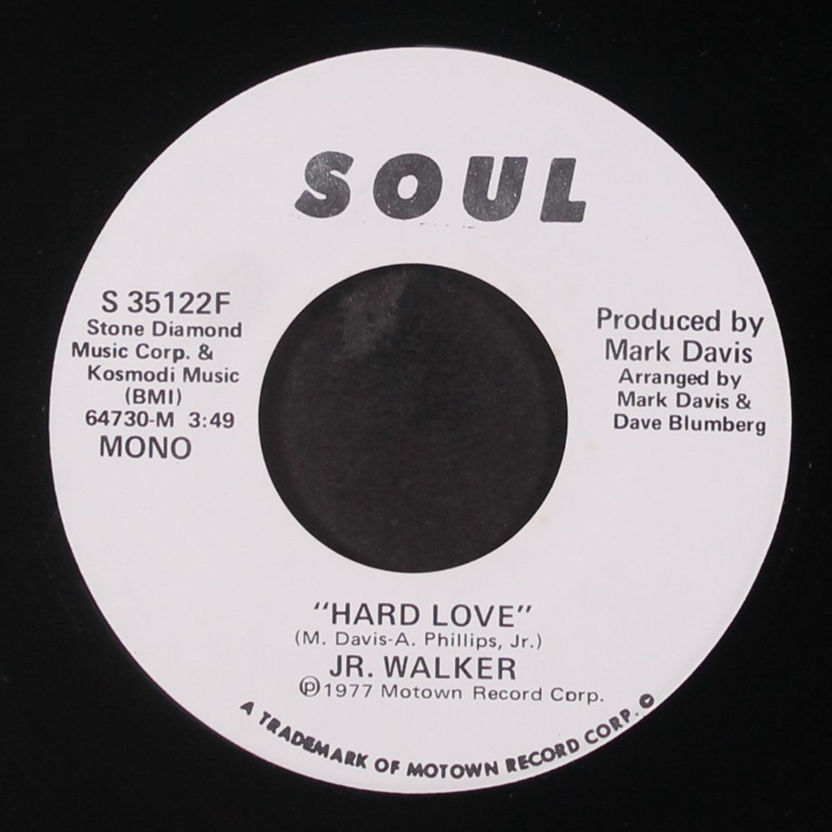 hard love / mono by JR. WALKER