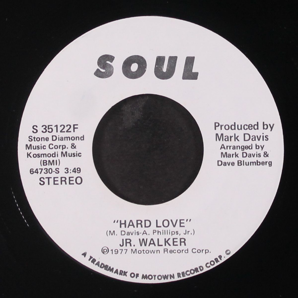 hard love / mono by JR. WALKER